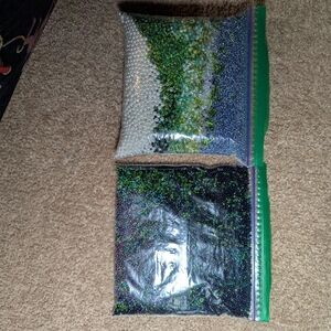 Mixed Beads in Ziplock Bags
